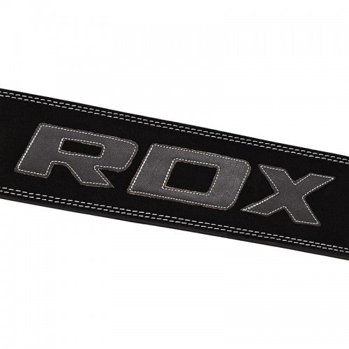 RDX Black Leather Powerlifting Belt Small